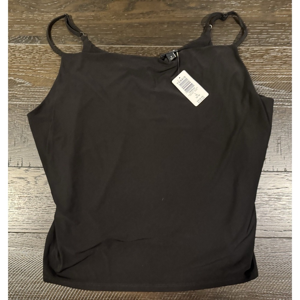 Black Tank Top by Torrid 1x NWT